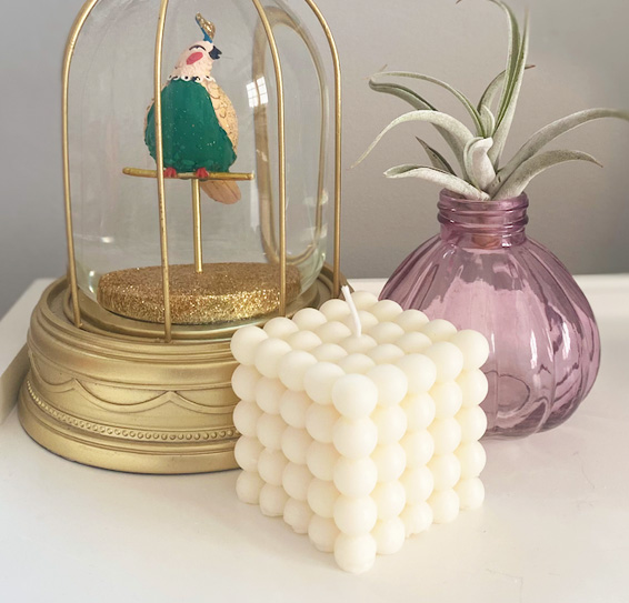 large bubble candle